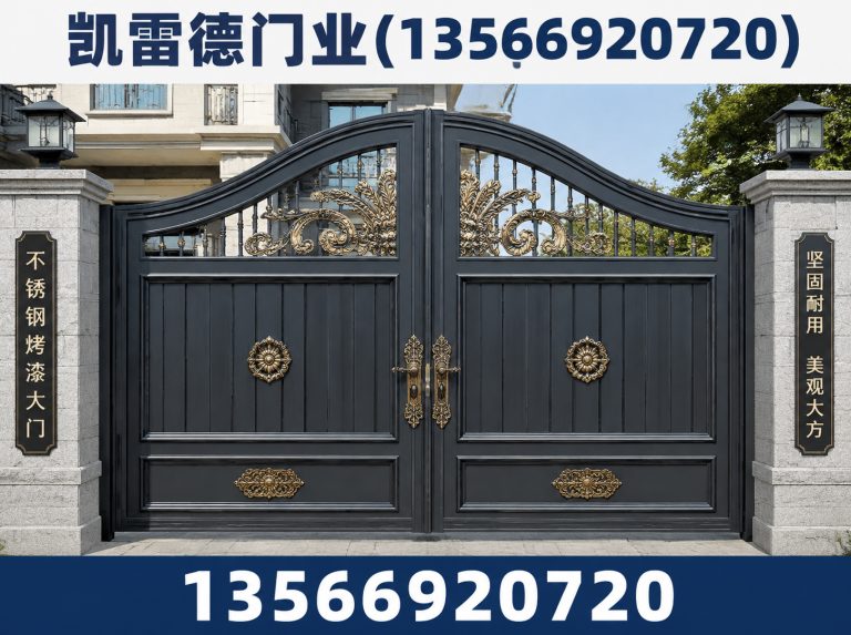 东阳市非标别墅大门展示图